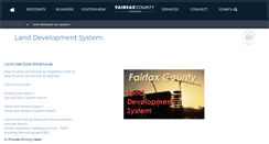 Desktop Screenshot of ldsnet.fairfaxcounty.gov