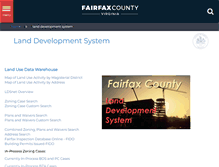 Tablet Screenshot of ldsnet.fairfaxcounty.gov