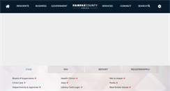 Desktop Screenshot of fairfaxcounty.gov